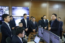 Đồng chí Nguyễn Mạnh Hùng, Ủy viên Trung ương Đảng, Bộ trưởng Bộ TT&TT thăm và chúc Tết một số đơn vị