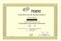 Phê duyệt liên kết tổ chức thi cấp chứng chỉ tiếng Anh TOEIC