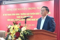 Chú trọng ươm mầm, xây dựng nguồn lực khoa học công nghệ