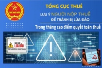 Cao điểm quyết toán, Tổng cục Thuế cảnh báo thủ đoạn lừa đảo
