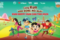 Vui hết nấc với giải đua KUN Happy Run Cần Thơ 2024