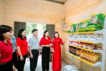 Huyện Ứng Hòa ra mắt điểm mô hình Cụm dân cư nhân ái và Gian hàng nhân đạo