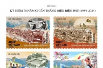 Sẽ phát hành đặc biệt bộ tem “Kỷ niệm 70 năm chiến thắng Điện Biên Phủ (1954 - 2024)”