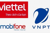 Viettel, VNPT, MobiFone thống lĩnh thị trường viễn thông di động