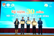 Gần 350 học sinh tham gia Hội thi Tin học trẻ lần thứ 30