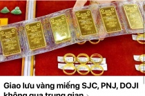 Rủi ro lớn khi giao dịch tại 'chợ vàng online'