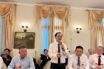 Bộ trưởng Huỳnh Thành Đạt gặp mặt các nhà khoa học và trí thức Việt Nam tại Đức