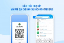 Bắc Giang ra mắt mini app ‘Quy chế dân chủ’ trên Zalo