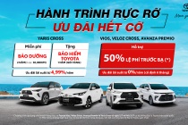 Toyota Việt Nam triển khai chương trình khuyến mại cho mẫu xe Vios, Veloz Cross, Avanza Premio và Yaris Cross trong tháng 07/2024