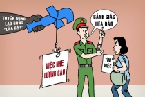 Cẩn trọng khi tìm kiếm 'việc nhẹ lương cao' trên mạng xã hội