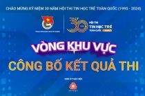 Công bố kết quả thi Vòng Khu vực Hội thi Tin học trẻ toàn quốc lần thứ XXX, năm 2024
