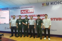Sinh viên Học viện Kỹ thuật mật mã tham gia báo cáo tại Hội thảo quốc tế AWRIS 2024