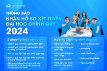Điểm sàn Trường Đại học CMC theo phương thức xét điểm thi tốt nghiệp THPT năm 2024