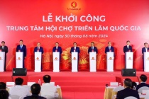 Thủ tướng bấm nút khởi công Trung tâm Hội chợ Triển lãm Quốc gia