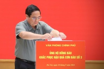 Thủ tướng cùng cán bộ, công chức Văn phòng Chính phủ ủng hộ đồng bào khắc phục hậu quả bão số 3
