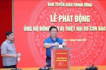 Cả nước chung tay ủng hộ hỗ trợ đồng bào bị thiệt hại do bão số 3