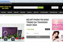 Nở rộ ‘hàng xách tay’ bán tại các website không đăng ký với cơ quan chức năng