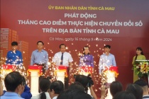 Phát động tháng cao điểm thực hiện chuyển đổi số trên địa bàn tỉnh Cà Mau