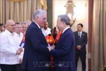 Tổng Bí thư, Chủ tịch nước Tô Lâm gửi Điện cảm ơn Bí thư Thứ nhất, Chủ tịch Cuba Miguel Díaz-Canel Bermúdez
