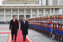 Lễ đón Tổng Bí thư, Chủ tịch nước Tô Lâm thăm cấp Nhà nước tới Mông Cổ