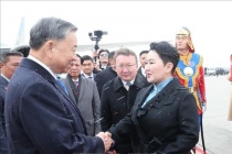 Tổng Bí thư, Chủ tịch nước Tô Lâm bắt đầu thăm cấp Nhà nước tới Mông Cổ