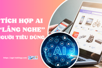 Tích hợp AI “lắng nghe” người tiêu dùng trong thương mại điện tử