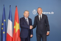 Tổng Bí thư, Chủ tịch nước Tô Lâm gặp làm việc với Thị trưởng thành phố Le Havre của Pháp