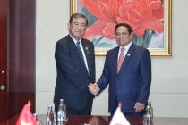 Thủ tướng Phạm Minh Chính lần đầu hội kiến tân Thủ tướng Nhật Bản Shigeru Ishiba