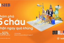 Cơ hội trúng Iphone 16 ProMax cùng nhiều ưu đãi hấp dẫn chưa từng có cho khách hàng SHB