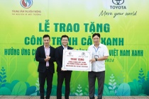 Toyota Việt Nam tiếp tục triển khai Chương trình “Một tỷ cây xanh - Vì Việt Nam xanh” năm 2024 tại tỉnh Vĩnh Phúc và Quảng Nam