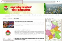 Đắk Nông: Vận hành kênh tiếp nhận, xử lý và công bố tin giả, tin sai sự thật
