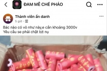 Hậu quả khôn lường từ việc dạy làm pháo nổ online