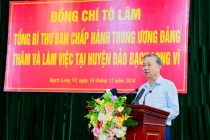 Tổng Bí thư Tô Lâm: Định hình 3 trụ cột cho nền kinh tế biển Bạch Long Vĩ