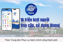 16 triệu lượt người truy cập, sử dụng iHanoi