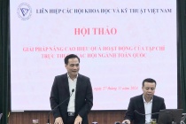 Hội thảo “Giải pháp nâng cao hiệu quả hoạt động của Tạp chí trực thuộc các Hội ngành toàn quốc