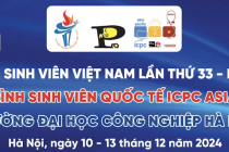 Hơn 700 sinh viên tranh tài tại Olympic Tin học Sinh viên Việt Nam lần thứ 33, Procon và ICPC Asia Hanoi 2024