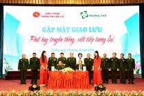 Chương trình gặp mặt giao lưu giữa Binh chủng Thông tin liên lạc và Tập đoàn Trường Tươi - Bình Phước