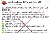 Hà Nội: Một phụ nữ bị lừa hơn 1 tỷ đồng khi đăng ký khóa học bóng rổ cho con trên mạng