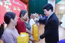 Chủ tịch nước chúc Tết Đảng bộ, chính quyền và nhân dân tỉnh Kiên Giang