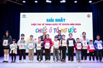 Lễ trao giải Cuộc thi vẽ tranh quốc tế Toyota − Chiếc ô tô mơ ước năm 2024