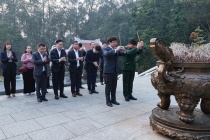 Bộ TT&TT dâng hương tưởng nhớ Chủ tịch Hồ Chí Minh tại Khu di tích K9 Đá Chông