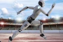Trung Quốc tổ chức cuộc đua giữa người và Robot hình người