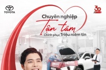 Toyota Việt Nam đạt cột mốc 20 triệu lượt xe sử dụng dịch vụ sau bán hàng chính hãng cùng chiến dịch “Triệu niềm tin”