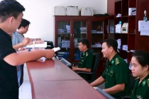 Quy trình sử dụng tài khoản định danh điện tử để thực hiện thủ tục biên phòng điện tử cửa khẩu biên giới đất liền