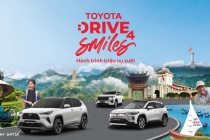 Toyota thực hiện Hành trình Toyota - Hành trình triệu nụ cười
