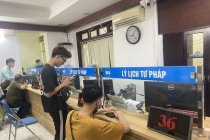Từ 1/3, nộp hồ sơ cấp Phiếu lý lịch tư pháp trực tiếp tại số 13 phố Hàn Thuyên