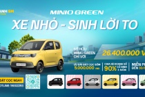 VinFast Minio Green - Gà đẻ trứng vàng cho tài xế Xanh SM Platform