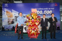 Toyota Việt Nam chính thức trở thành công ty đầu tiên có tổng sản lượng sản xuất đạt 700.000 xe tại Việt Nam