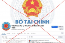Cần cảnh giác với các trang facebook giả mạo Bộ/ngành (có tích xanh) để lừa đảo