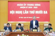 Tổng Bí thư Tô Lâm chủ trì Hội nghị Quân ủy Trung ương lần thứ mười ba, nhiệm kỳ 2020-2025